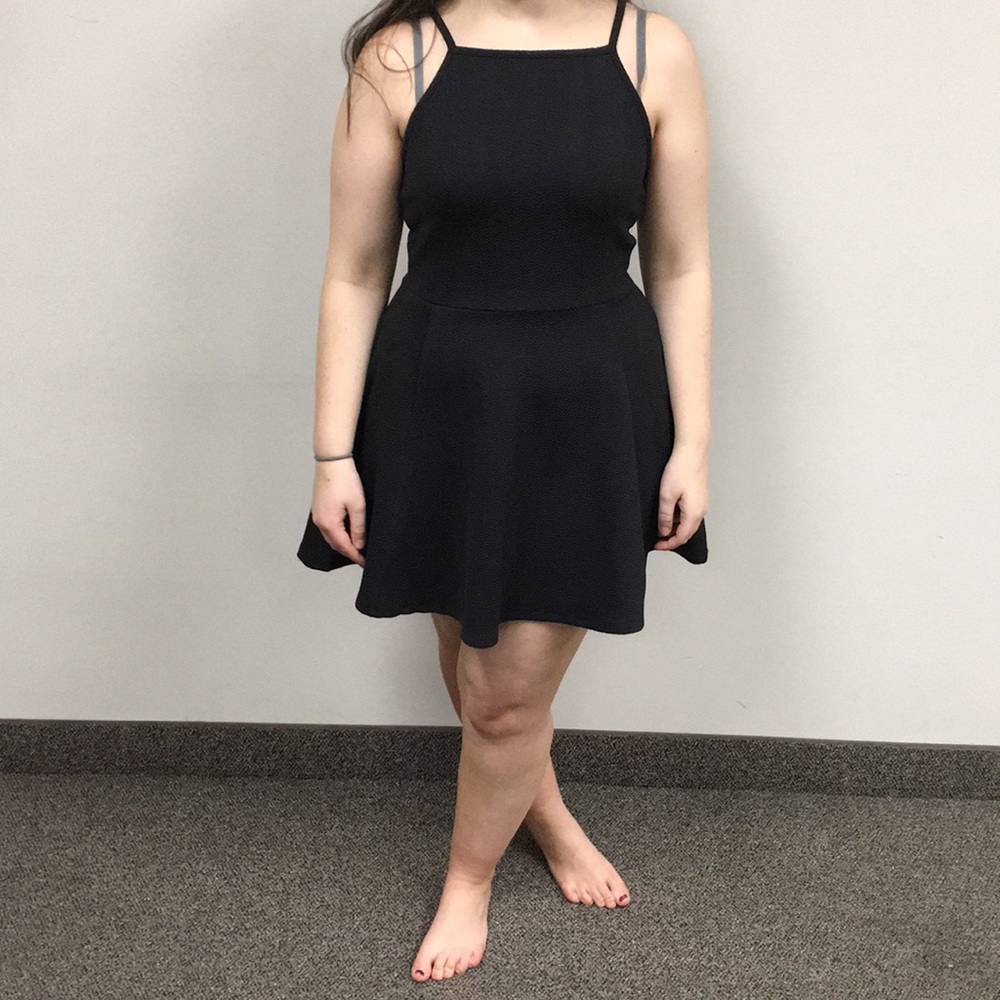 Black Skater Dress